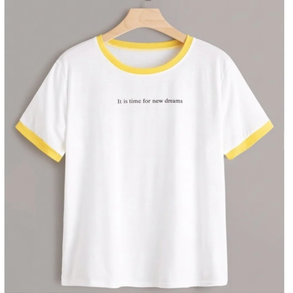 Zara white slogan tee - Picture 2 of 4